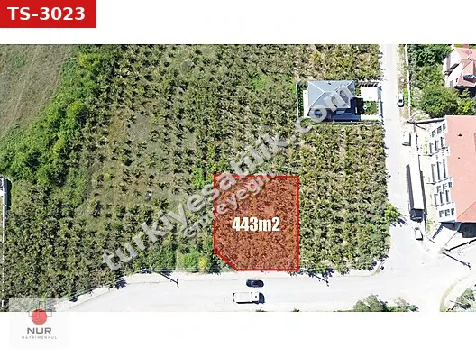 NUR GAYRİMENKUL'DEN DEREBOĞAZI MAH 431m2 %30 3 KAT SATILIK ARSA