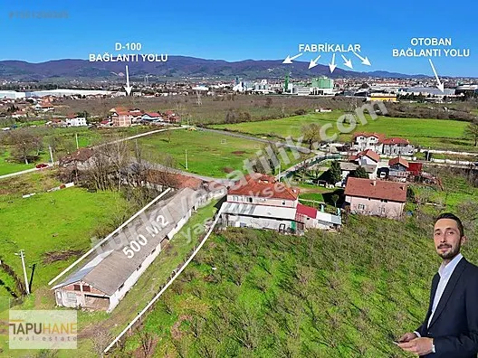 TAPUHANE YASİR YÜKSEKTEN 500M2 DEPO