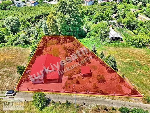 TAPUHANE'DEN KAZİMİYE KÖYÜNDE 1.932M2 ARSA İÇİNDE MÜSTAKİL EV