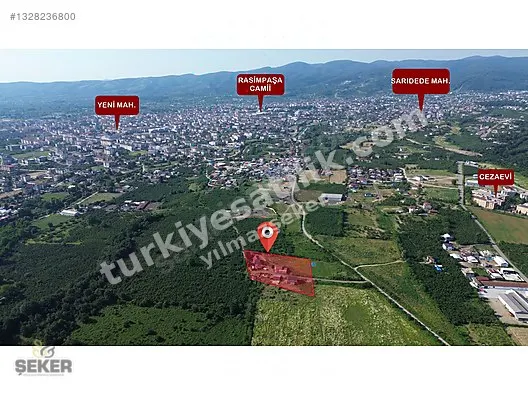 42-ŞEKER GAYRİMENKUL TAM DONANIMLI 6205 m2 SATILIK ÇİFTLİK